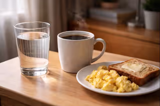 Disrupted sleep contributing to morning anxiety