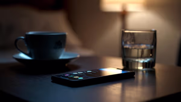 Evening habits that worsen nighttime anxiety