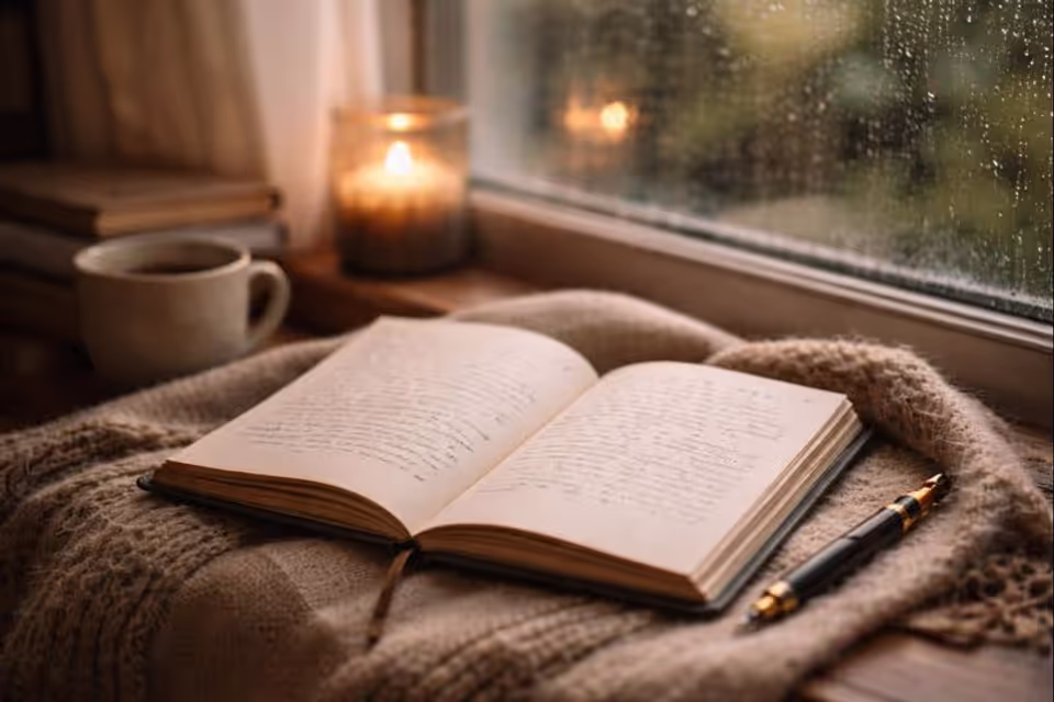 A quiet space to let feelings unfold.
